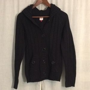 Hooded Sweater Cardigan
